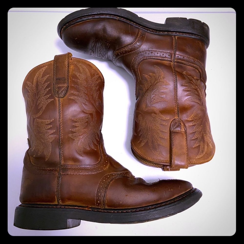 ARIAT Cowboy Boots 8 D Mens Sierra Saddle Western